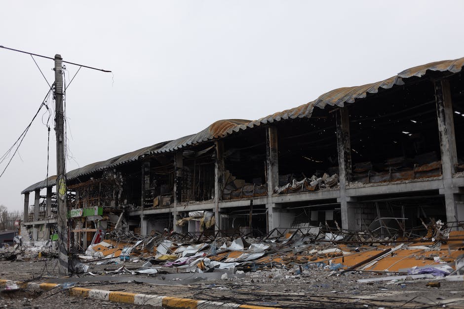 An image depicting the devastation and destruction caused by World War I